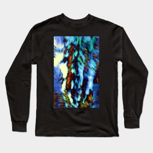 Fur in fashion blues and ginger Long Sleeve T-Shirt